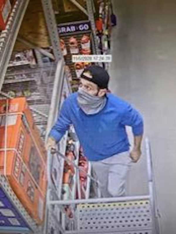 Man Wanted For Stealing $950 Worth Of Items From Long Island Lowe's