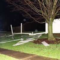 <p>Tornado damage, Montgomeryville, PA</p>