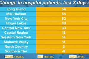 COVID-19: Hudson Valley Hospitalizations Among Highest In State