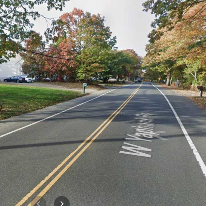 The area of West Yaphank Road in Coram where the incident happened.