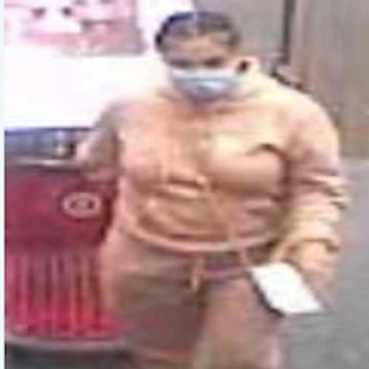 A photo of the wanted woman