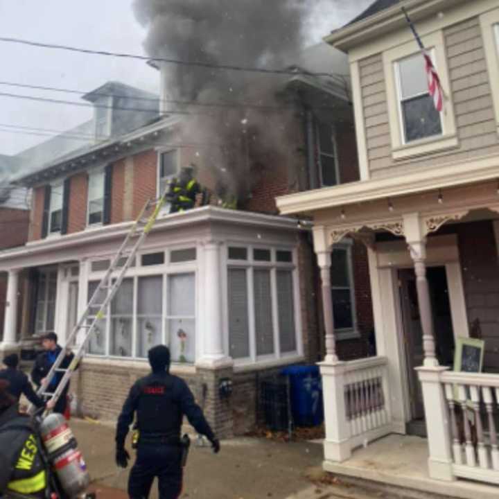 Mount Holly house fire