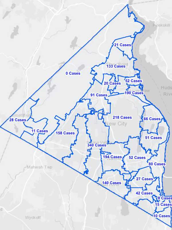 COVID-19: Here's Latest Rundown Of Rockland County Cases By Community