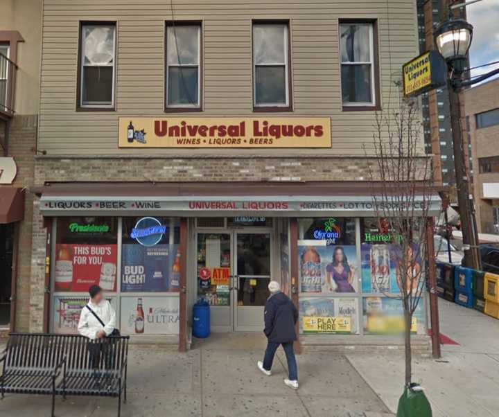 Universal Liquors on Bergenline Avenue in Union City