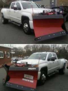 Snow Plow Valued At $8,000 Stolen From Long Island Auto Body Shop