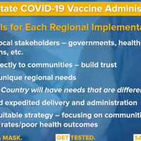 <p>The COVID-19 vaccination plan in New York.</p>