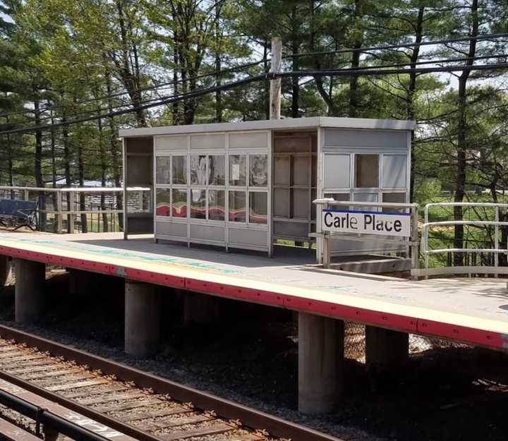 One man was killed after being hit by a train at the Carle Place Station.