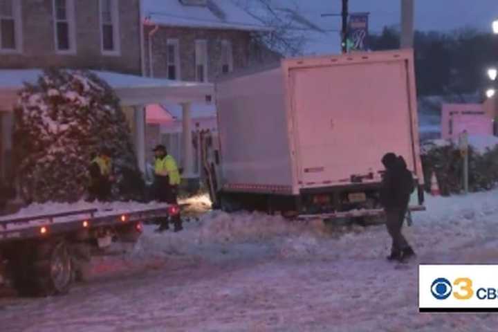 SEPTA-Warminster Train, Box Truck Collide In Montgomery County