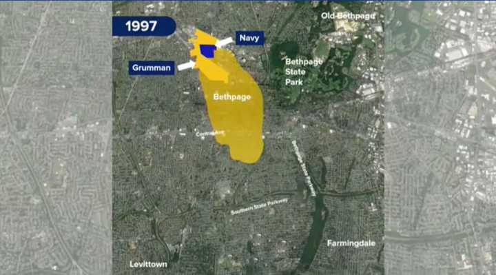 The chemicals at the Long Island aquifer have been spreading for years.