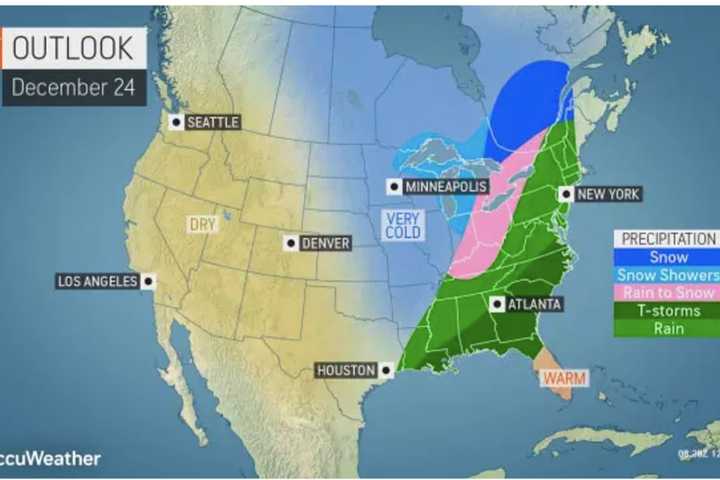 Hazardous Weather Outlook Issued By National Weather Service For Powerful Christmas Eve Storm