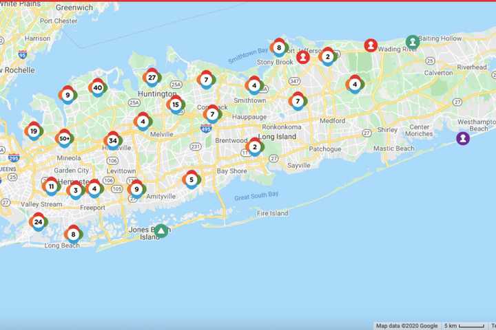 Storm Knocks Out Power To Thousands On Long Island