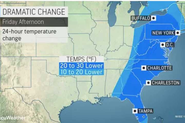 Dramatic Change To Follow Storm As Arctic Blast Will Cause Sharp Drop In Temperatures