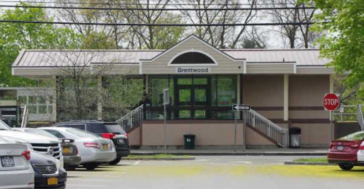 Two people were stabbed at the Brentwood Train station.