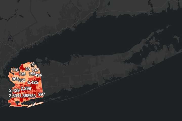 COVID-19: Long Island Sees 3,600-Plus New Cases, Increase In Test Rate; New County Breakdown