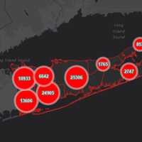 <p>The breakdown of total COVID-19 cases in Suffolk County as of Thursday, Dec. 31.</p>