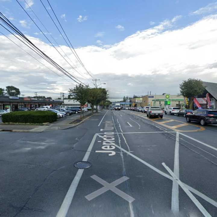 Jericho Turnpike in Mineola.