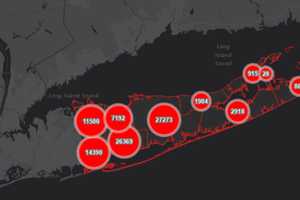 COVID-19: Long Island Sees 2,200-Plus New Cases, Increase In Test Rate; New County Breakdown