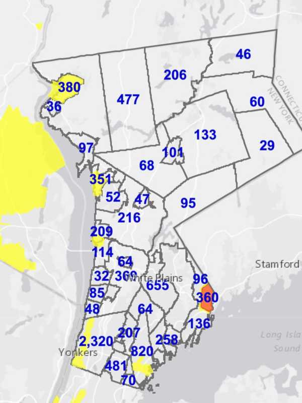 COVID-19: Here's New Breakdown Of Westchester Cases By Community As Active Cases Nears 10,000