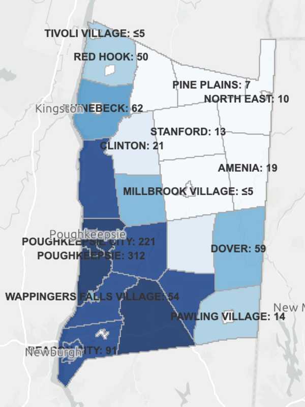 COVID-19: Here's Brand-New Breakdown Of Dutchess Cases By Community