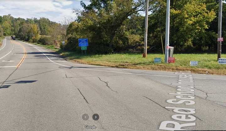 One person was killed in a crash between a school bus and a car in the town of Fishkill.