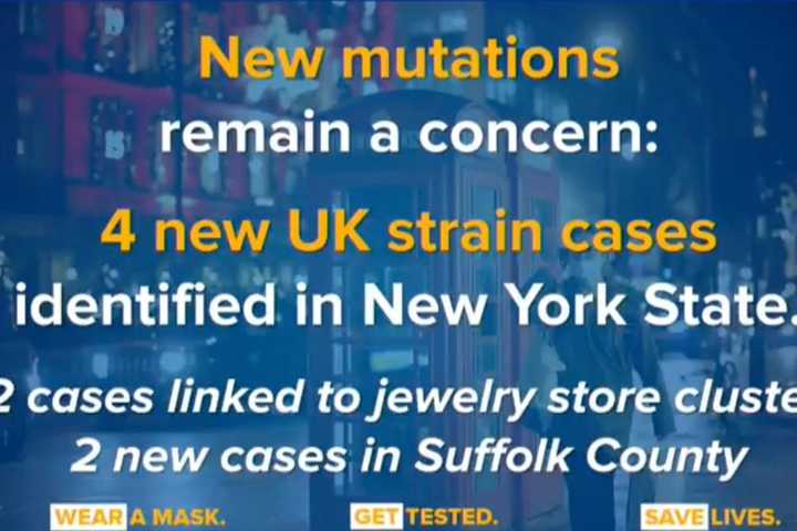 COVID-19: New Cases Of UK Variant Found In Suffolk County Patients