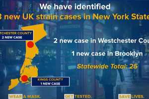 COVID-19: Two New Cases Of UK 'Super Strain' Variant Found In Downstate NY