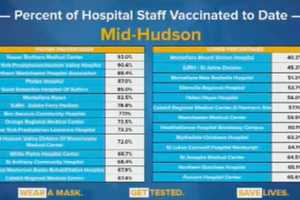 COVID-19: Large Variance In Healthcare Workers Getting Vaccinated In Hudson Valley, Cuomo Says