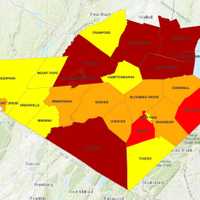 <p>The breakdown of COVID-19 cases in Orange County on Monday, Jan. 25.</p>