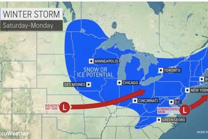 Blast Of Arctic Air Will Be Followed By Chance For Snowstorm