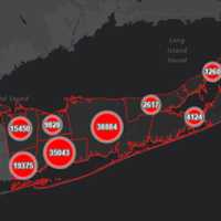 <p>The breakdown of COVID-19 cases in Suffolk County on Thursday, Jan. 28.</p>