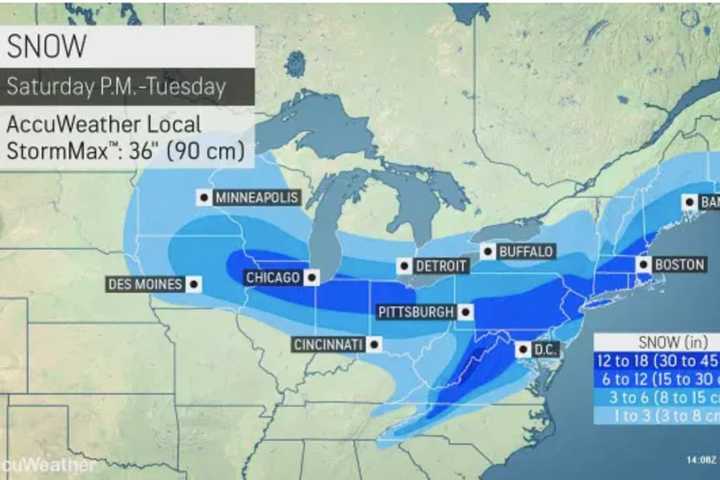 Winter Storm Expected To Wallop Northeast With Nearly Foot Of Snow