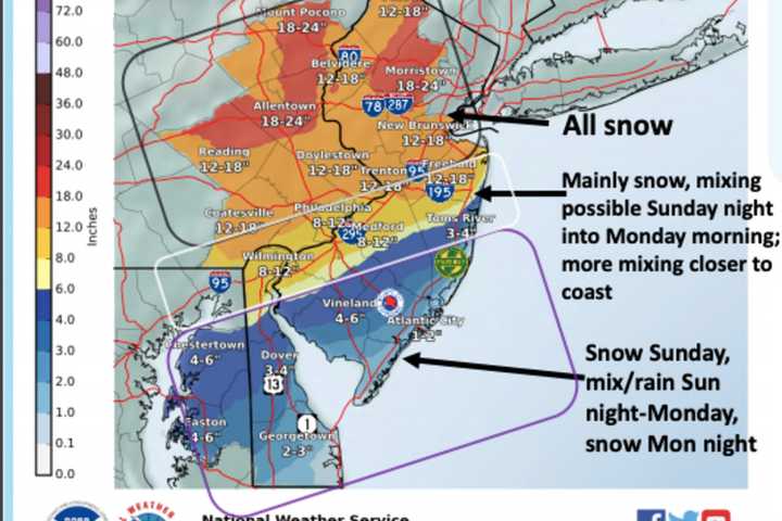 Nasty Nor'easter (UPDATE): Expect Blizzard-Like Effects On Travel, Power