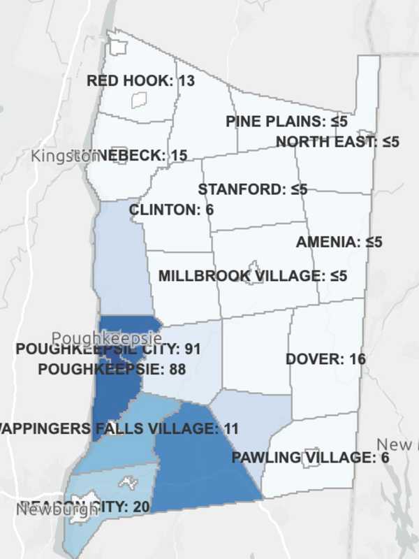 COVID-19: Here's Brand-New Breakdown Of Dutchess County Cases By Community