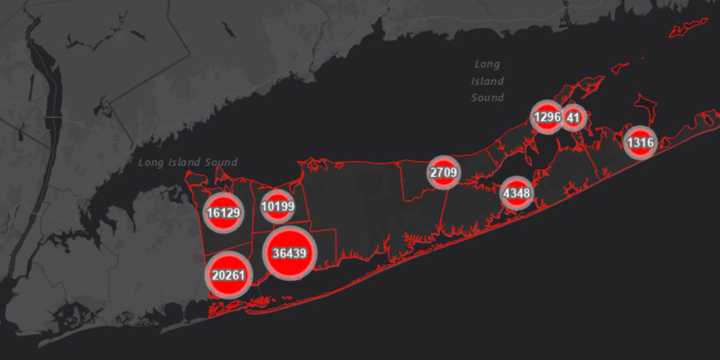 The Suffolk County COVID-19 breakdown on Thursday, Feb. 4.