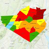 <p>The breakdown of COVID-19 cases in Orange County on Friday, Feb. 5.</p>