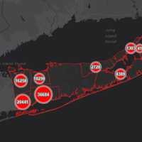 <p>The Suffolk County COVID-19 breakdown on Friday, Feb. 5.</p>