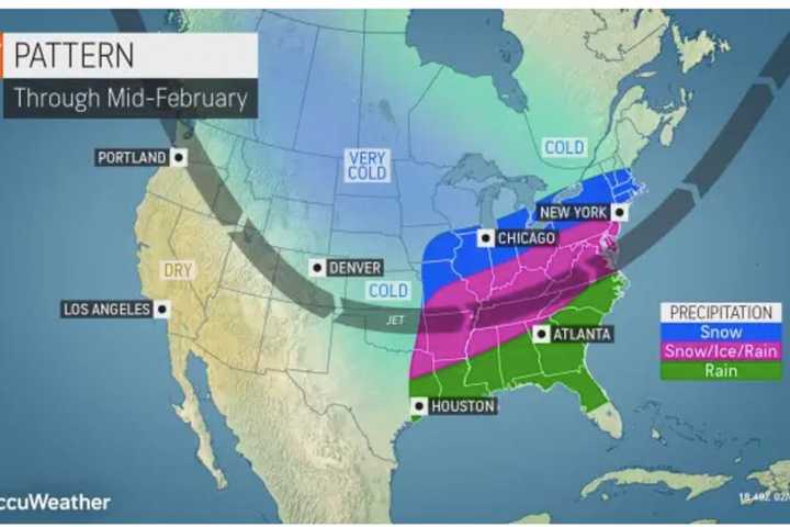 Major Storm Tracks South Of Region, But Several More Snow Chances Await This Area