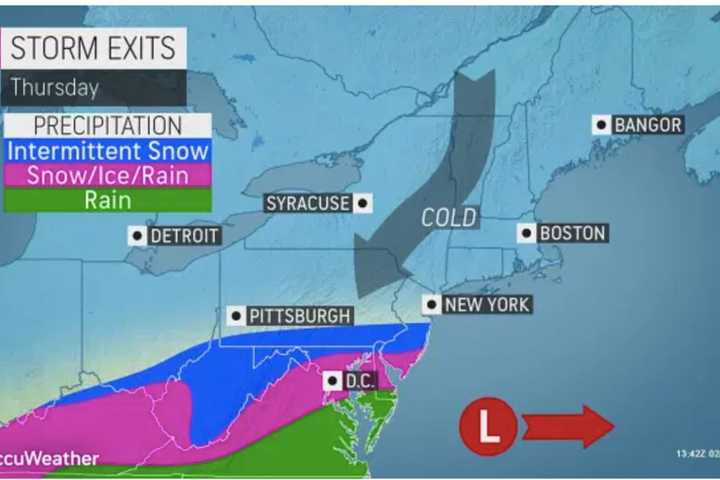 New Storm Will Take Aim On Region After Latest Round Of Snow Makes For Slippery Travel