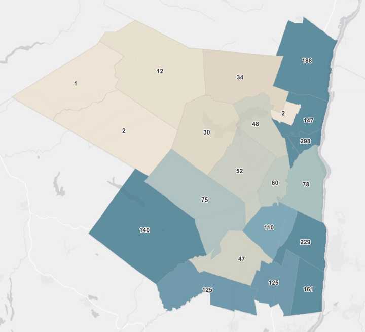 The COVID-19 breakdown in Ulster County on Friday, Feb. 12.