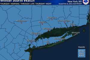 Winter Storm Watch Issued For Region: Here's Latest On What's Coming