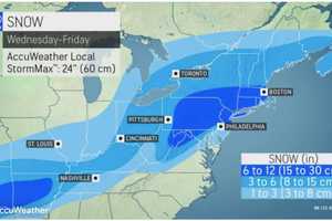 Projected Snowfall Totals Increase For Strong Storm Taking Aim On Area