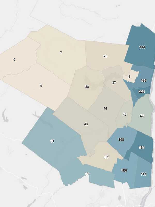 COVID-19: Here's Brand-New Breakdown Of Cases In Ulster, Sullivan Counties