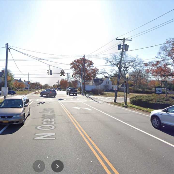 North Ocean Avenue, near Roe Boulevard, in Patchogue.