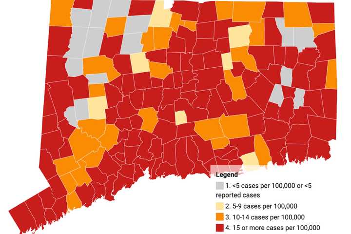 COVID-19: CT Positivity Rate Up Slightly, New Deaths Reported; Latest Breakdown By Community