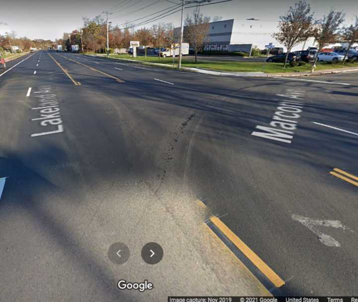 Lakeland Avenue and Marconi Avenue in Ronkonkoma.