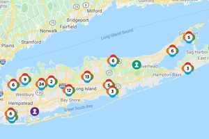 Strong Winds With Damaging Gusts Cause Power Outages On Long Island