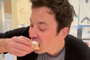 Best In The World? Jimmy Fallon Samples Coffee Cake From Hackensack's B & W Bakery