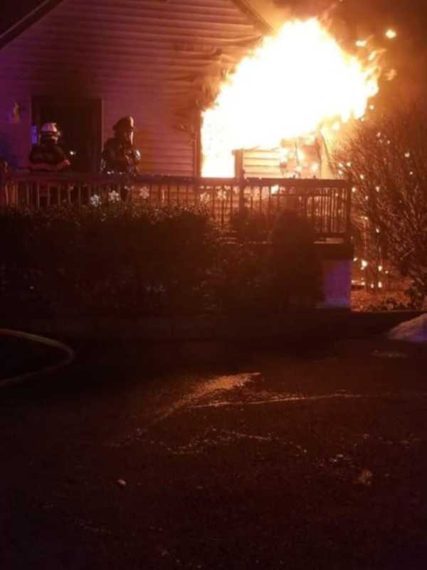 Wind-Driven Two-Alarm Fire Destroys Dutchess County Home, Kills Dog