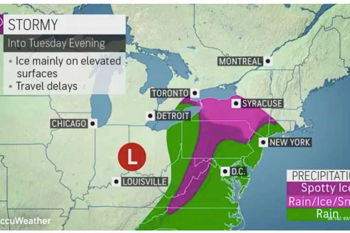 Snow, Rain Headed To Region With Potential For New Winter Storm Later In Week