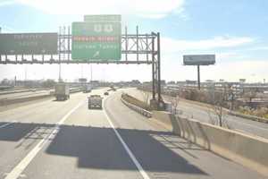 Tractor-Trailer Rolls Over On NJ Turnpike In Central Jersey